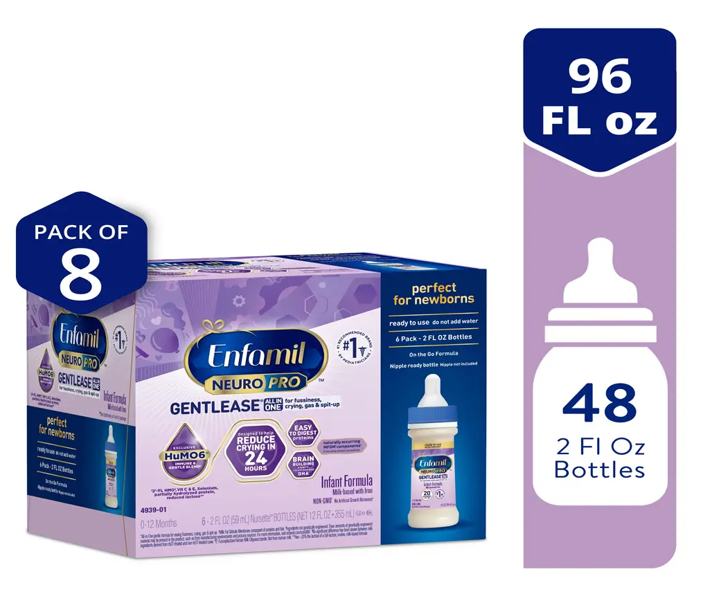 Enfamil NeuroPro Gentlease RTF Infant Formula 2oz 6Ct - Image 3