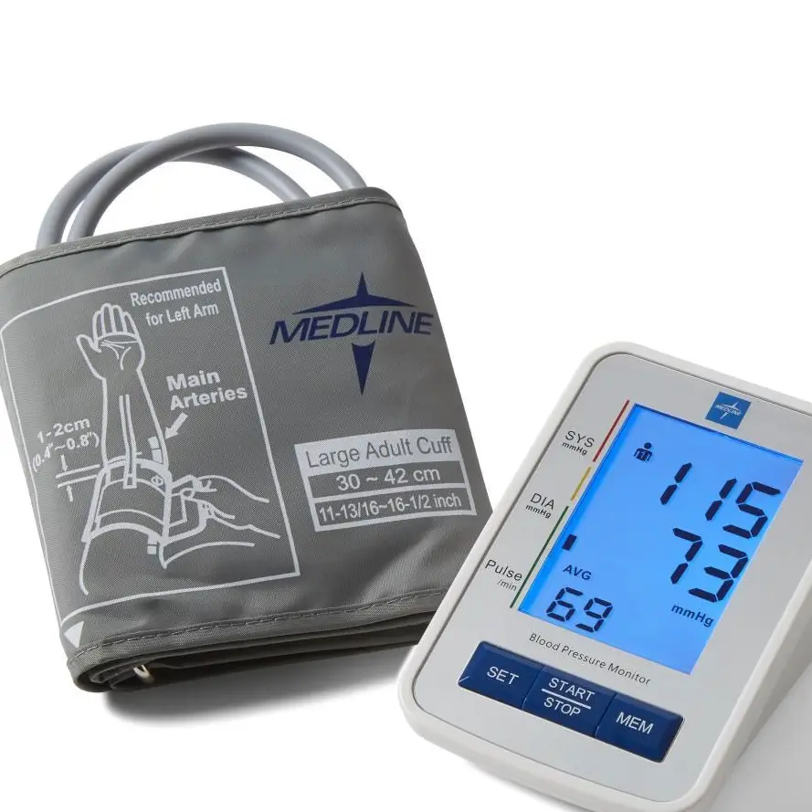 Medline Auto Digital Blood Pressure Monitor Univer 1Ct - Image 4