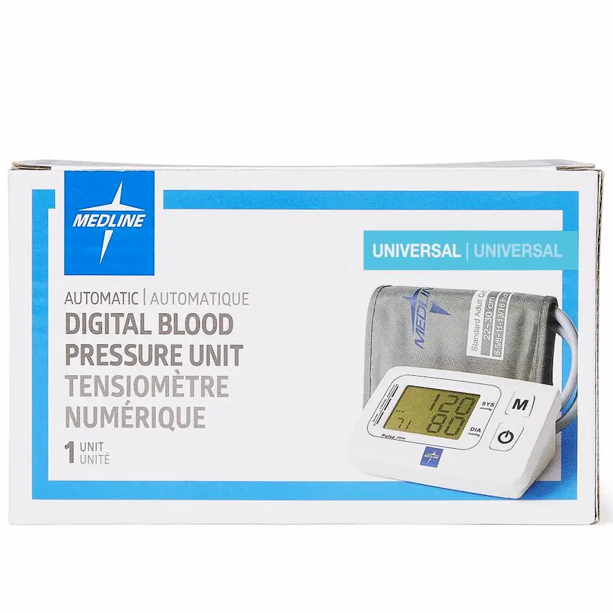 Medline Auto Digital Blood Pressure Monitor Univer 1Ct - Image 3