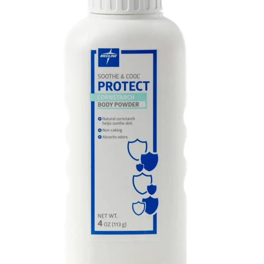 Medline Soothe & Cool Cornstarch Body Powder
