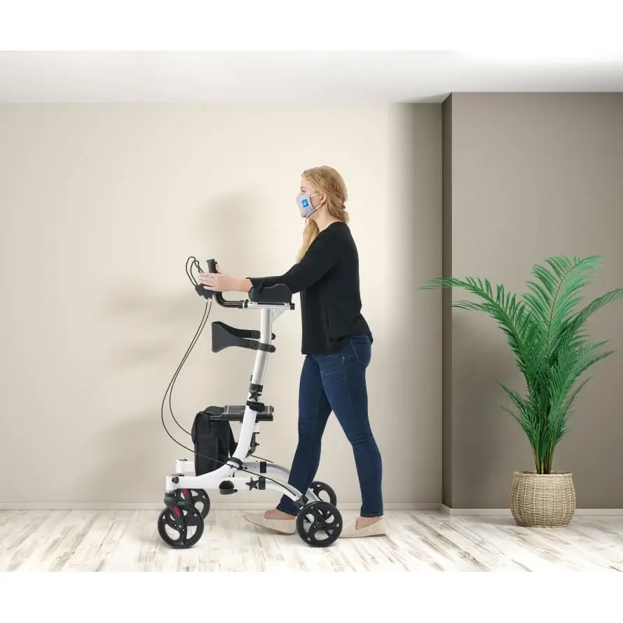 Simplicity 2 Upright Rollator Walker 1Ct - Image 3