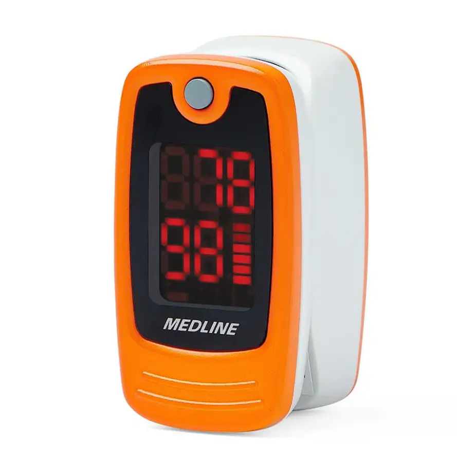Soft Touch Fingertip Pulse Oximeter, Digital Display, Adult - Image 2